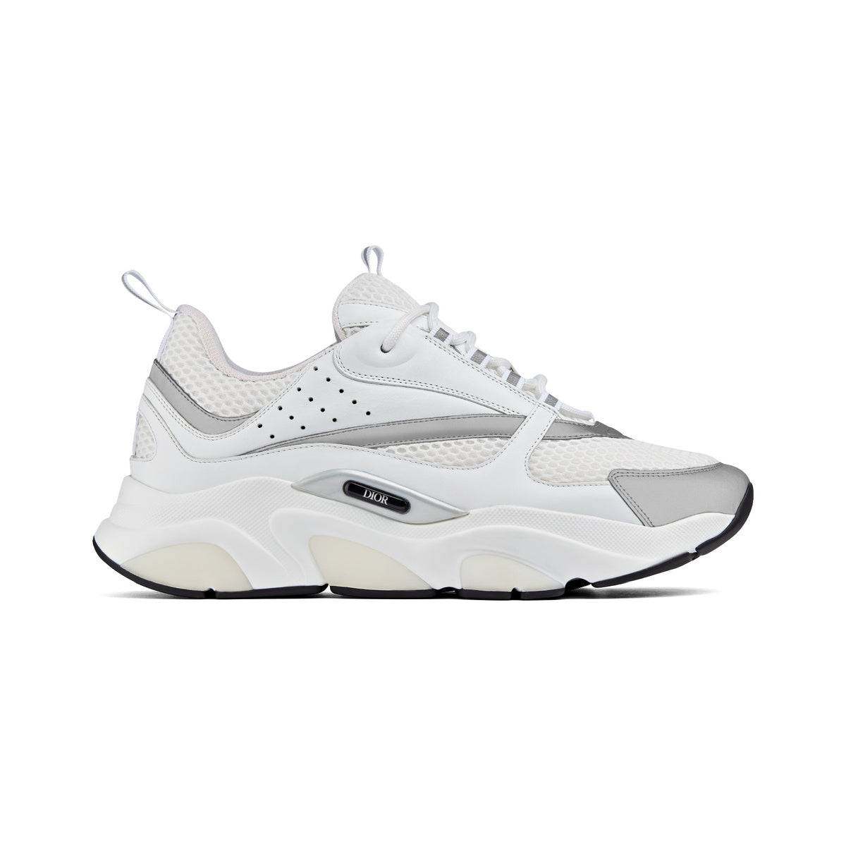 Dior B22 Sneaker – White / Silver – product view
