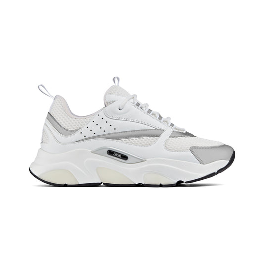 Dior B22 Sneaker – White / Silver – product view
