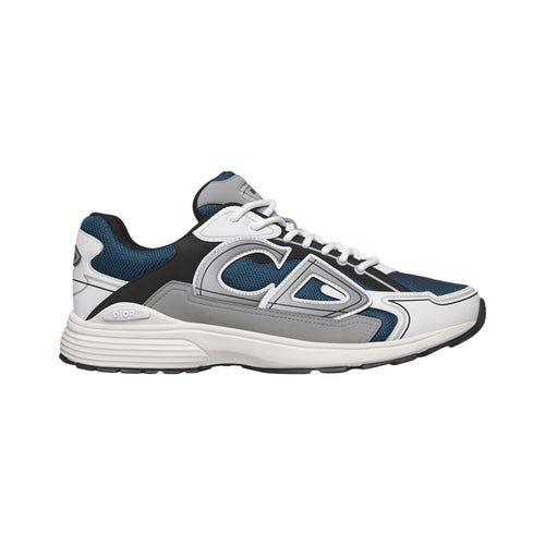 Dior B30 Sneaker Black Trim – Deep Blue / Gray / White – product view