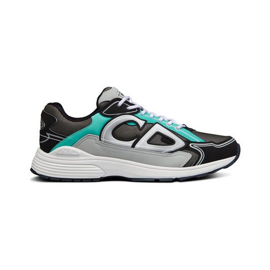 Dior B30 Sneaker – Gray / Black / Teal – product view