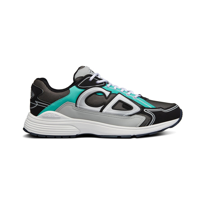 Dior B30 Sneaker – Gray / Black / Teal – product view