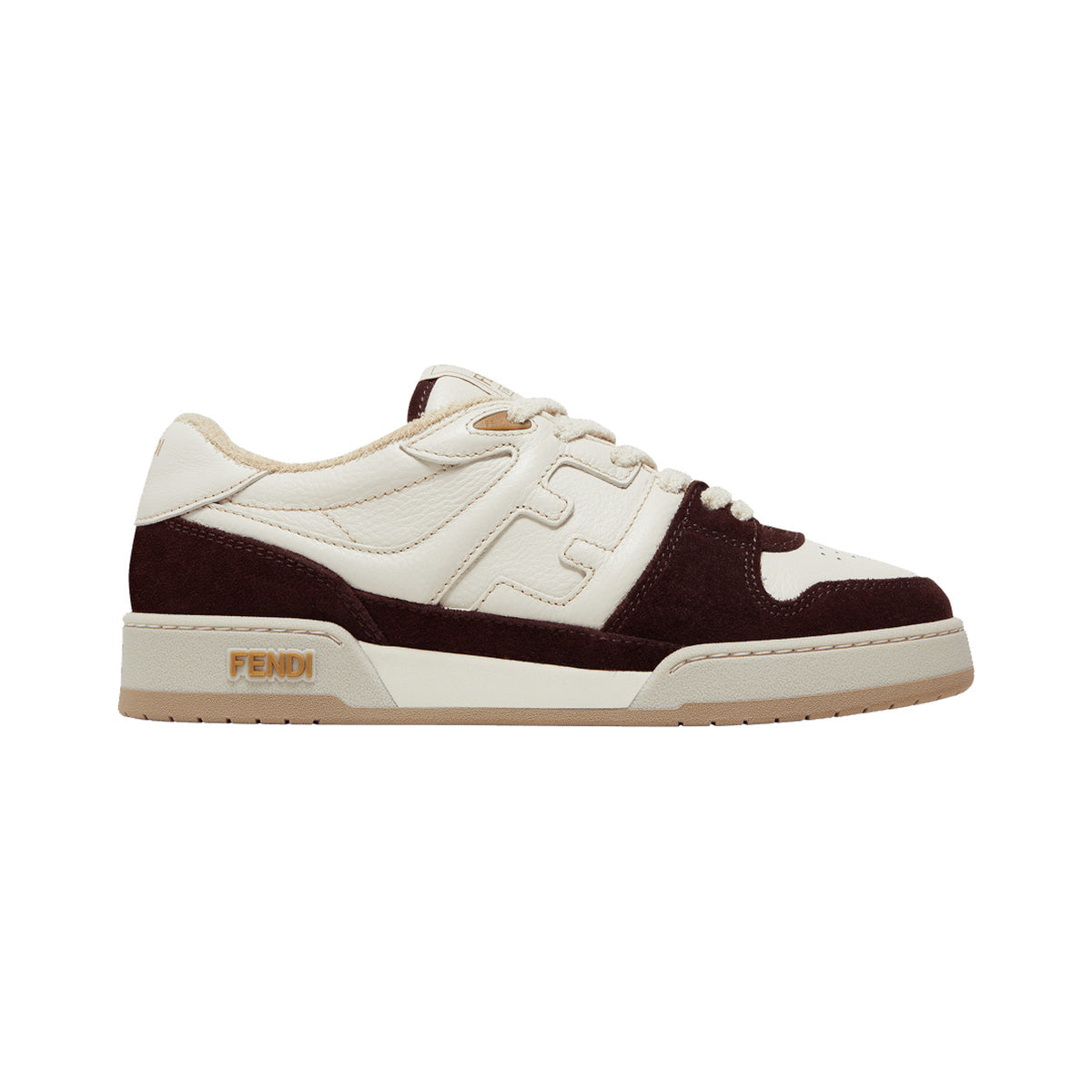 Fendi Match Sneaker – Burgundy – product view