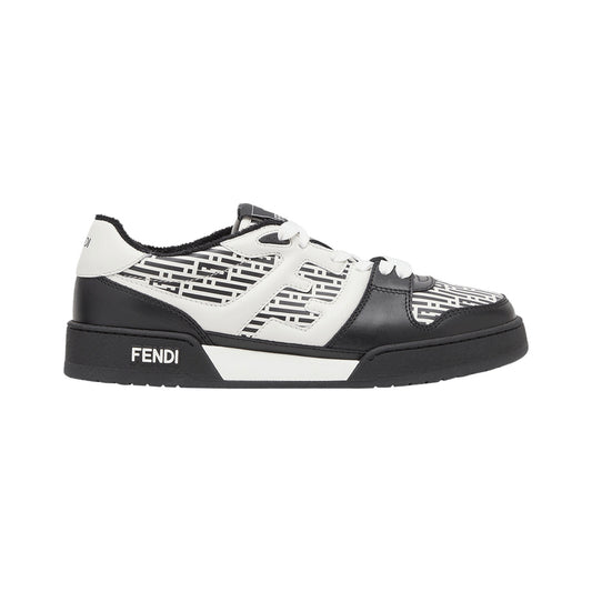 Fendi Match Sneaker – White / Black Motif – product view