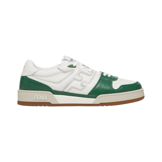 Fendi Match Sneaker – White / Green – product view