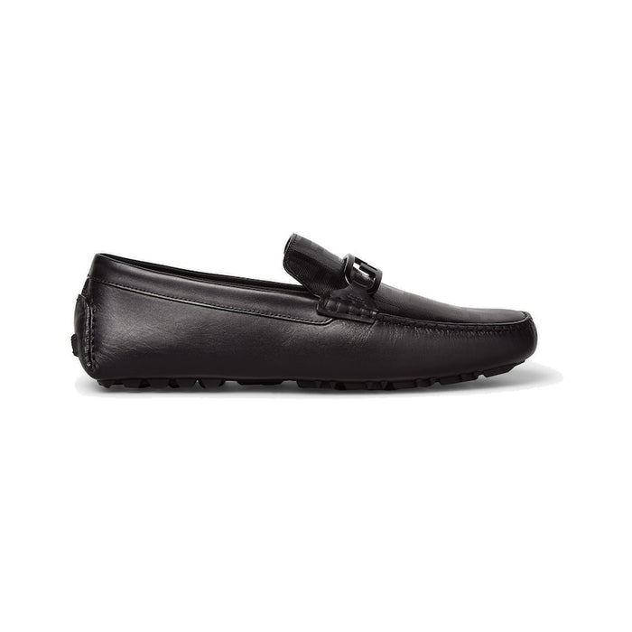 Fendi O’Lock Driving Shoes – Black - Shadow FF – product view