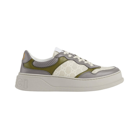 Gucci GG Chunky Sneaker – White / Beige – product view