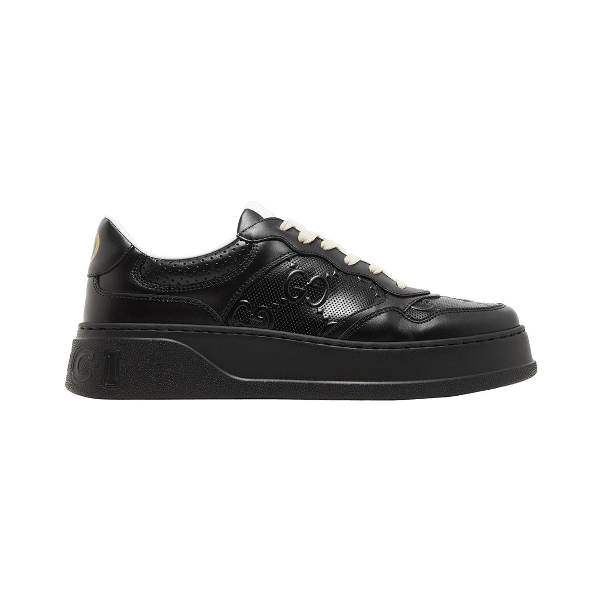 Gucci GG Embossed Sneaker – Black – product view