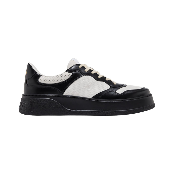 Gucci GG Embossed Sneaker – Black / White – product view