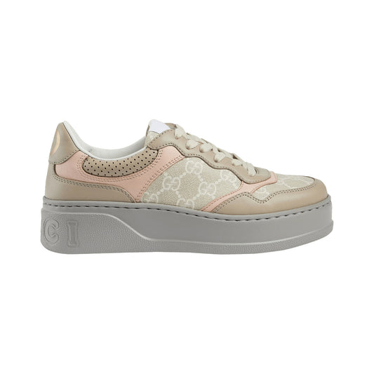 Gucci GG Sneaker – Oatmeal / Light Pink – product view