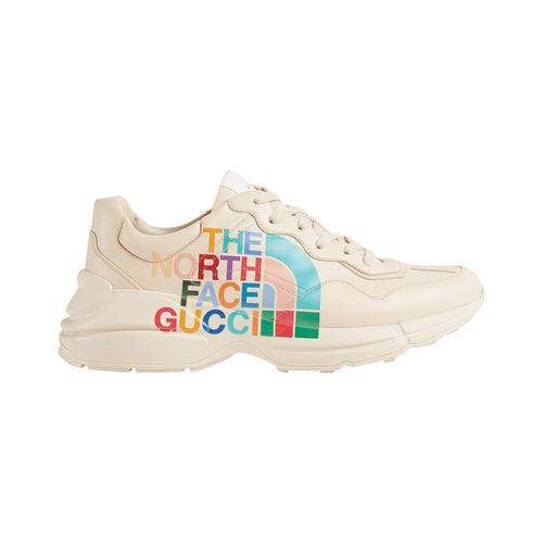 Gucci The North Face x Rhyton Sneaker – Ivory / Multicolour – product view