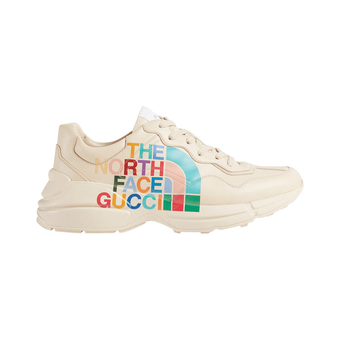 Gucci The North Face x Rhyton Sneaker – Ivory / Multicolour – product view