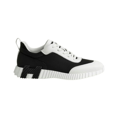 Hermès Bouncing Ripstop Sneakers – Black / White – product view