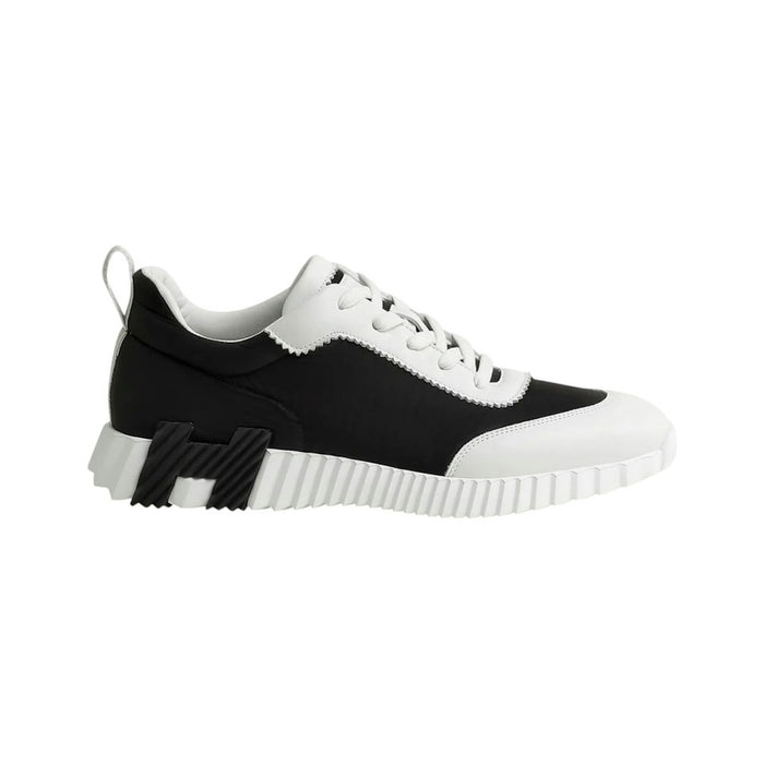 Hermès Bouncing Ripstop Sneakers – Black / White – product view