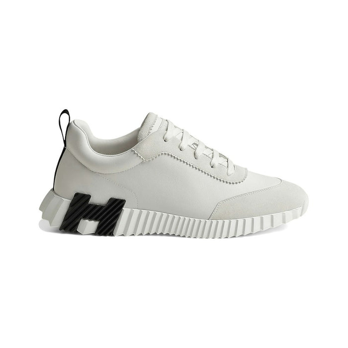 Hermès Bouncing Sneakers – White / Black – product view