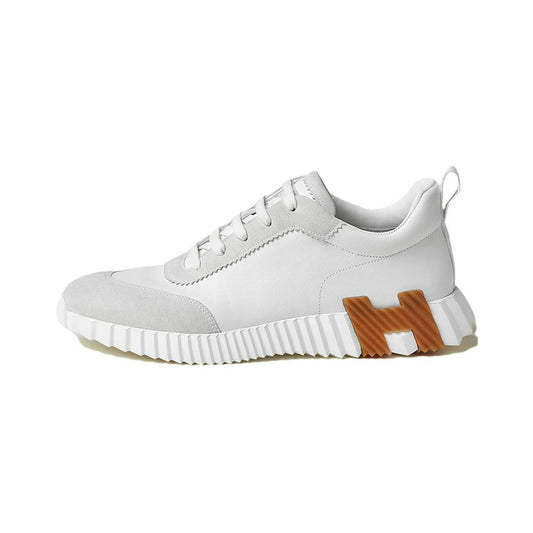 Hermès Bouncing – White / Tan – product view