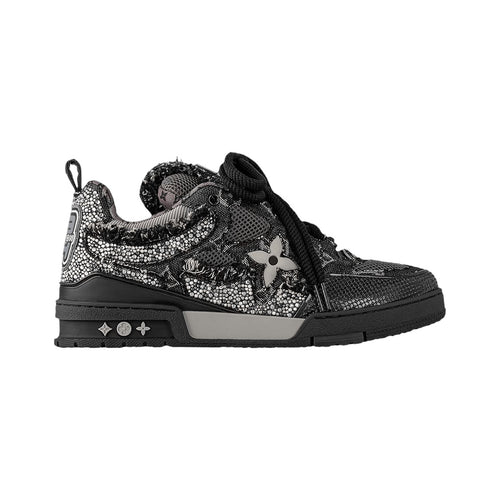 Louis Vuitton LV Skate Swarovski Monogram Sneaker – Black – product view