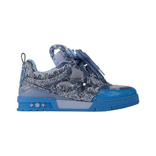 Louis Vuitton LV Skate Swarovski Monogram Sneaker – Blue – product view
