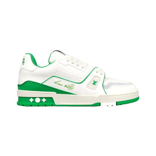 Louis Vuitton LV Trainer #54 Signature Sneaker – White / Green – product view