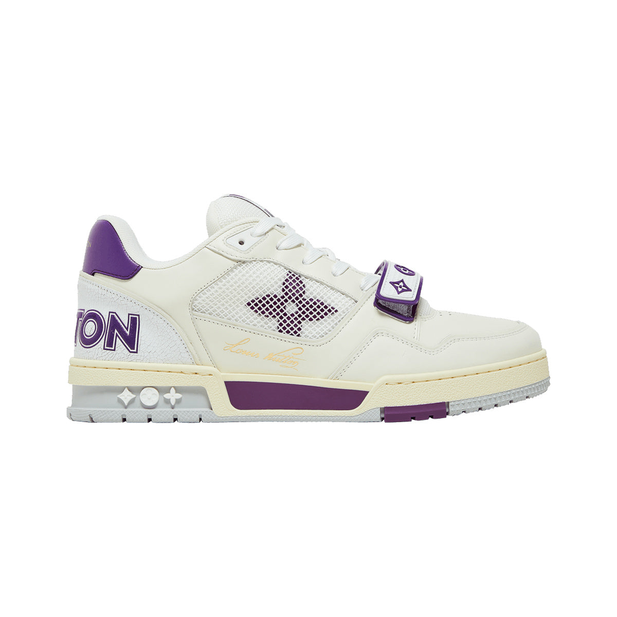 Louis Vuitton LV Trainer Mesh Sneaker – Violet – product view