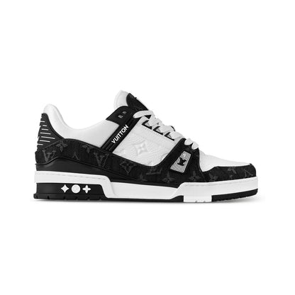 Louis Vuitton LV Trainer Monogram Denim Sneaker – Black – alternate view