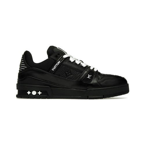 Louis Vuitton LV Trainer Monogram Leather Sneaker – Black / White – product view