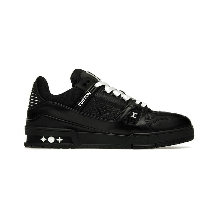 Louis Vuitton LV Trainer Monogram Leather Sneaker – Black / White – product view