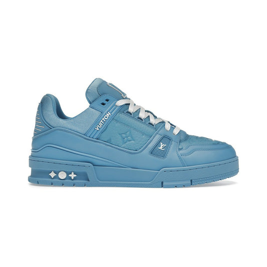 Louis Vuitton LV Trainer Monogram Leather Sneaker – Blue / White – product view