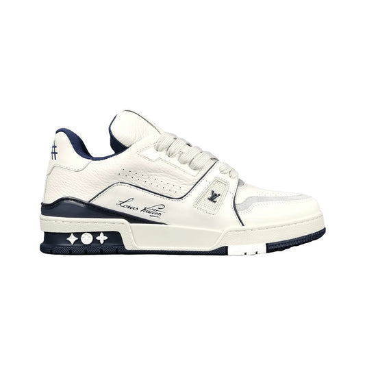 Louis Vuitton LV Trainer Sneaker – White / Marine – product view