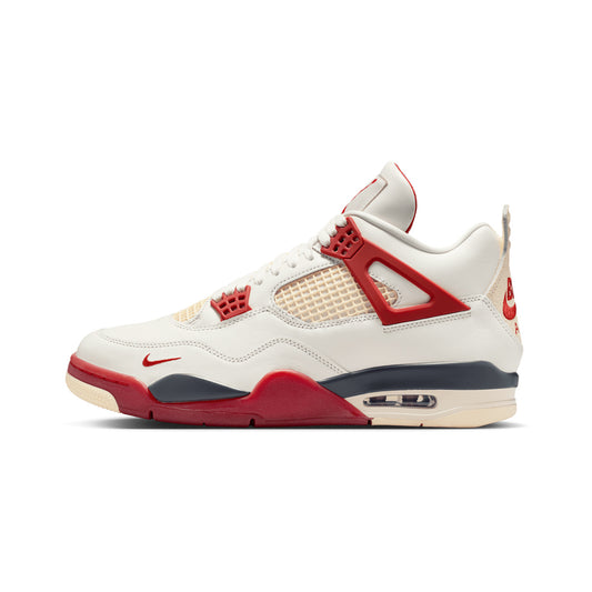 Nigel Sylvester x Air Jordan 4 Retro OG SP 'Brick After Brick' – Sail / Cinnabar / Anthracite / Muslin – product view