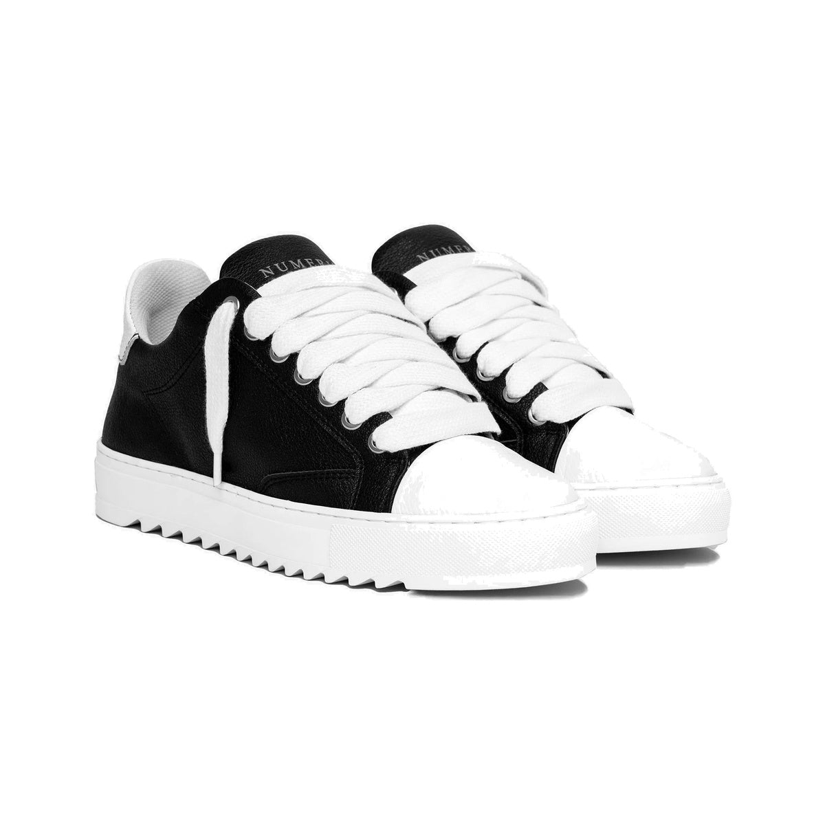NUMERIS Atelier Sneaker – Acrylic Black Leather – alternate view