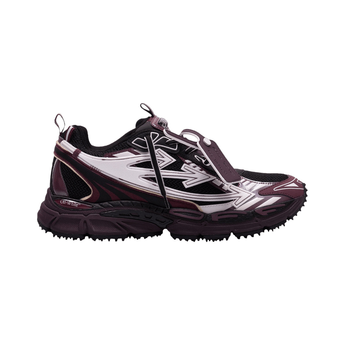 Off-White Be Right Back – Dark Purple / Black – product view