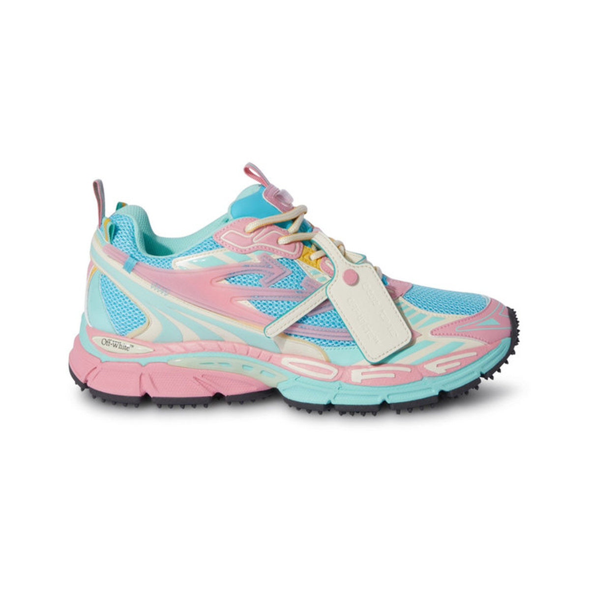 Off-White Be Right Back Miami – Pink / Turquoise / Light Green – product view