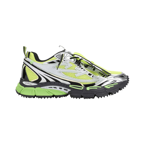 Off-White Be Right Back – Silver / Green Fluo – product view