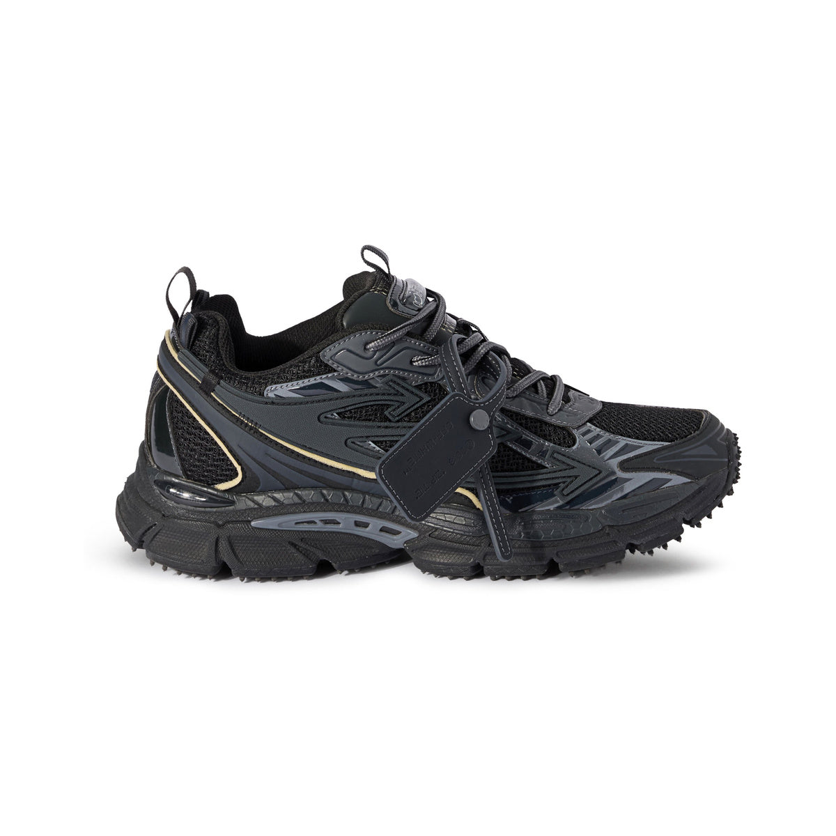 Off-White Be Right Back Sneakers – Black / Black – product view