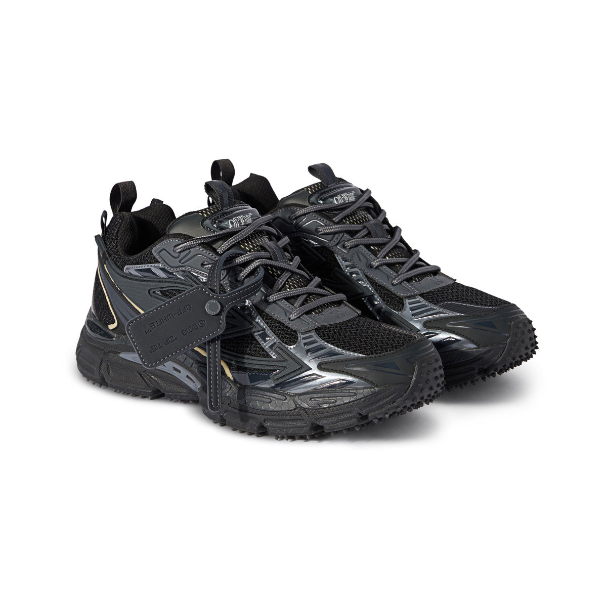 Off-White Be Right Back Sneakers – Black / Black – alternate view