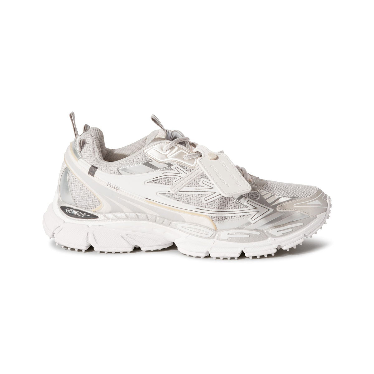 Off-White Be Right Back Sneakers – Grey / Silver – product view
