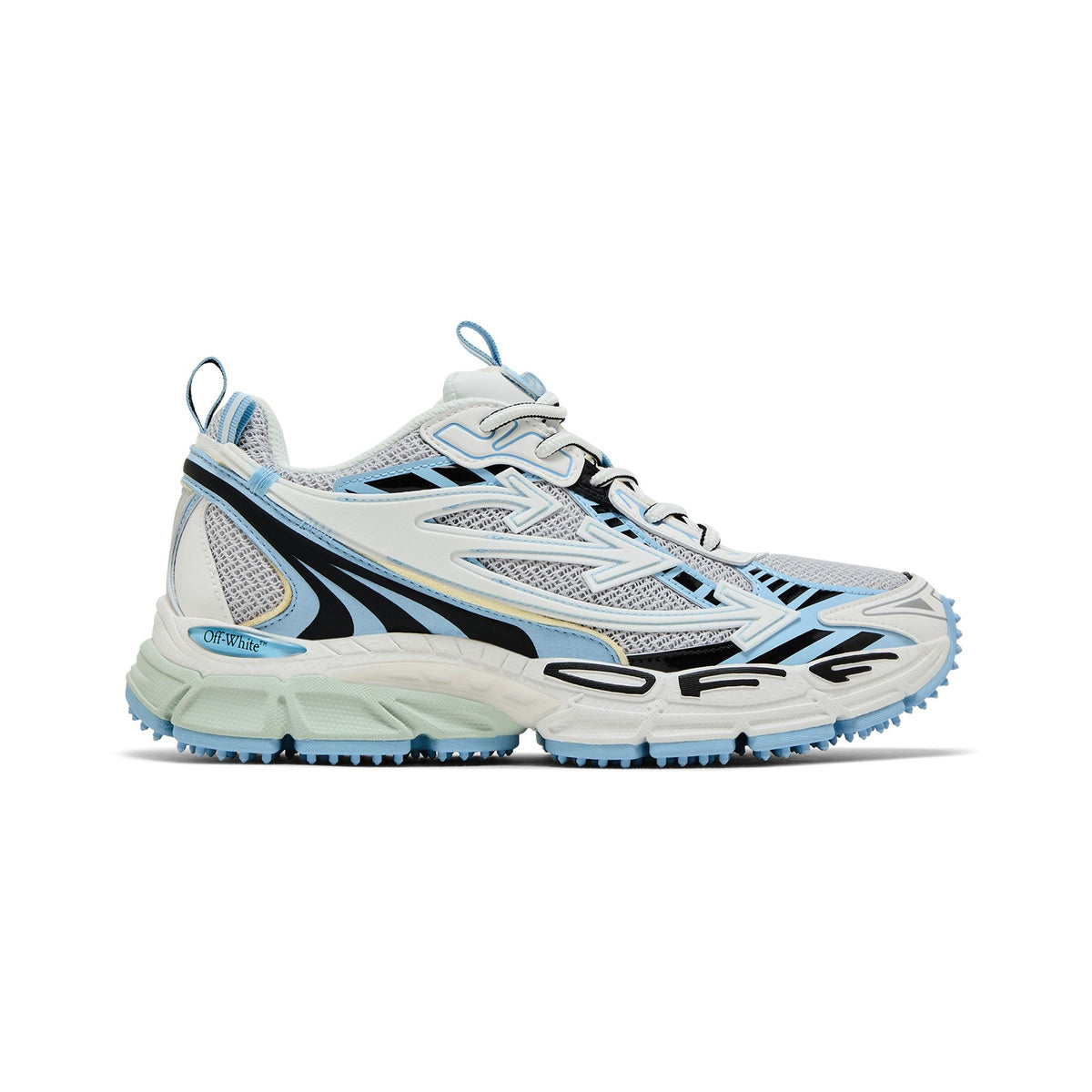 Off-White Be Right Back – White / Light Blue – product view