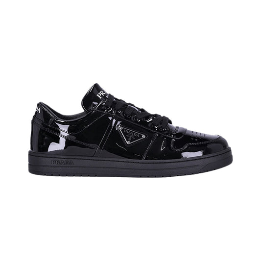 Prada Downtown Patent Leather Sneakers – Black – product view