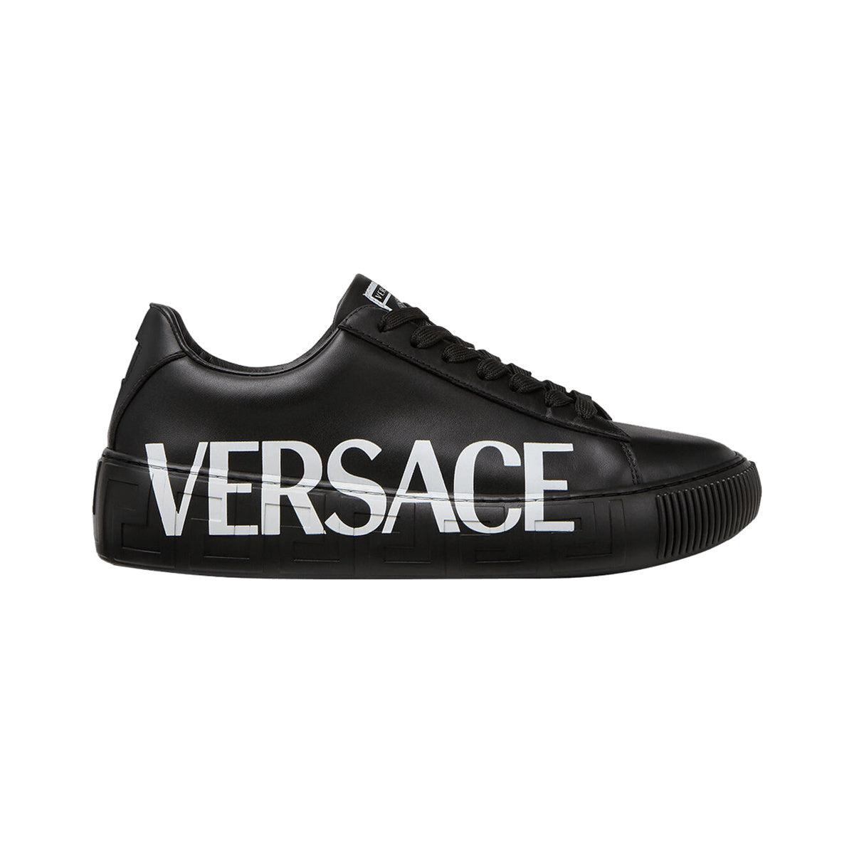 Versace Greca Logo Low – Black / White – product view