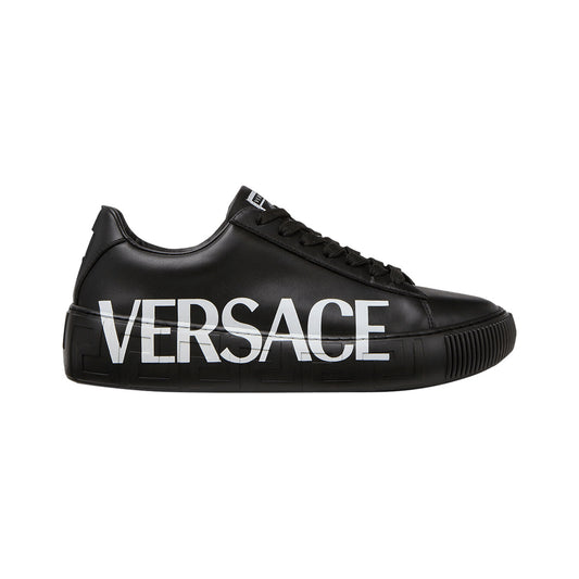 Versace Greca Logo Low – Black / White – product view