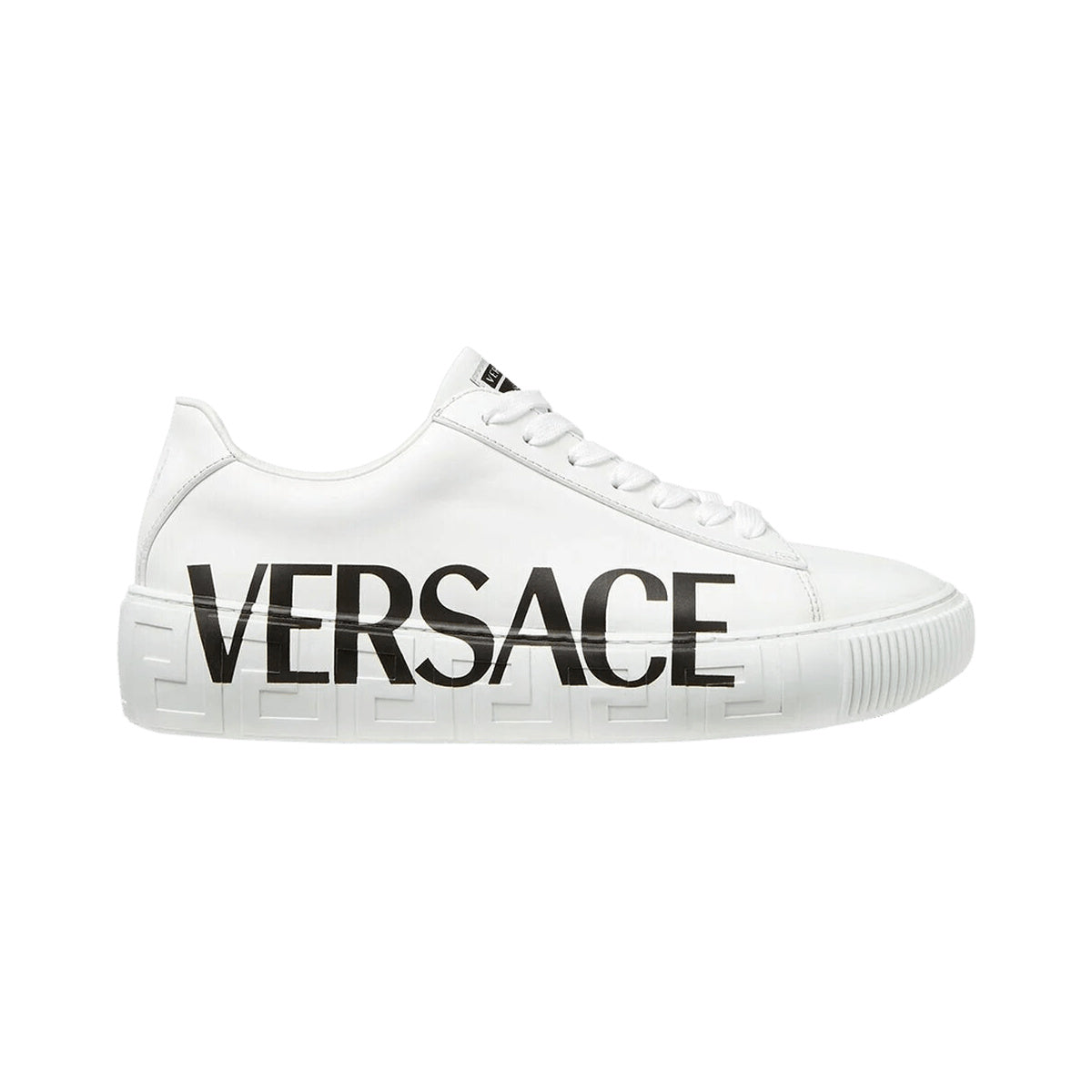 Versace Greca Logo Low – White / Black – product view