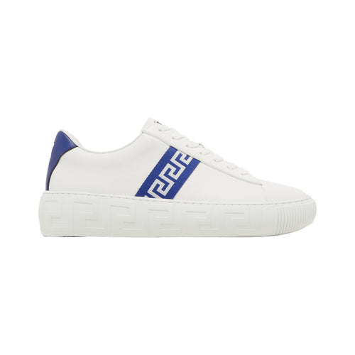Versace Greca Sneaker – White / Blue – product view